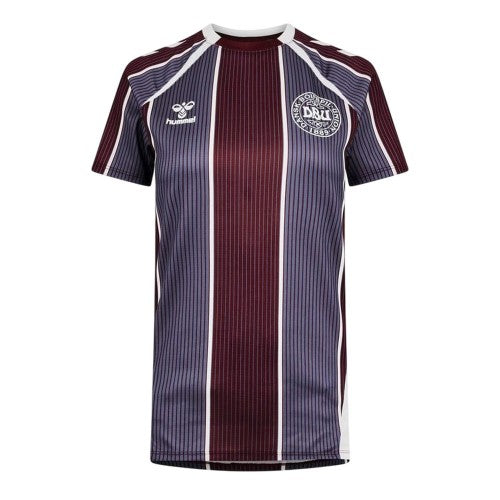 Front - Hummel Womens/Ladies 2025 Denmark Football Shirt
