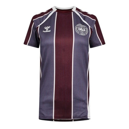 Front - Hummel Womens/Ladies 2025 Denmark Football Shirt