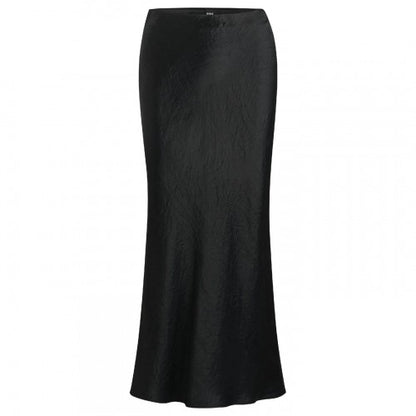 Front - Boss Womens/Ladies Vesatie Crinkled Maxi Skirt