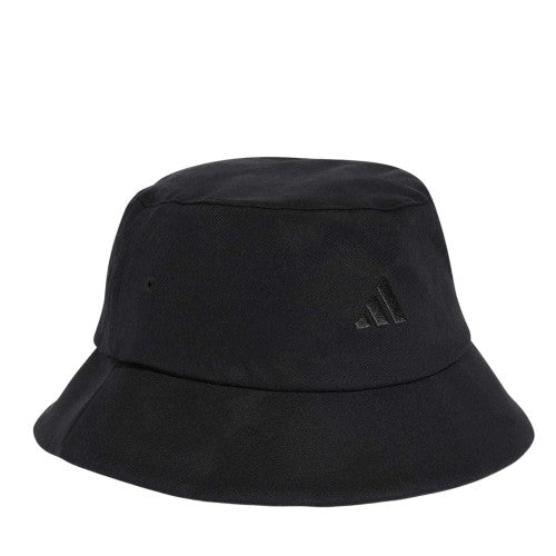 Front - Adidas Mens 3S 3 Stripes Cotton Blend Bucket Hat