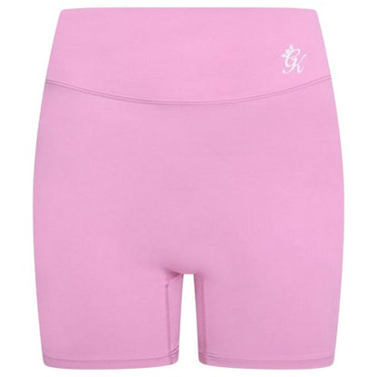 Front - Gym King Womens/Ladies Scrunch Slim Shorts