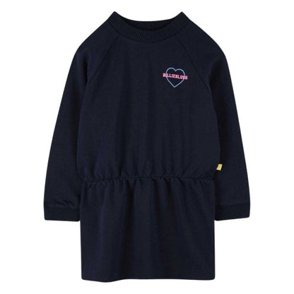 Front - Billieblush Girls Heart Sweatshirt Dress