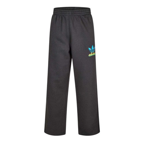 Front - Adidas Mens Originals Fleece Airbrush Logo Joggers