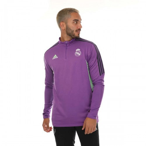 Front - Adidas Mens 2022/23 Real Madrid CF Training Top