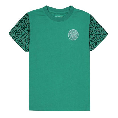 Front - Celtic FC Childrens/Kids Graphic Lightweight T-Shirt