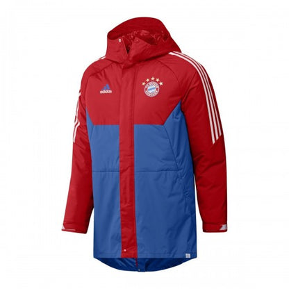 Front - Adidas Mens 2022/23 FC Bayern Munich Parka
