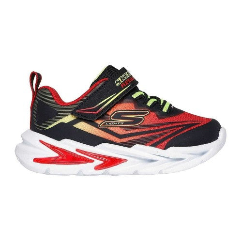Front - Skechers Boys Flex-GlowUltra Light Up Trainers