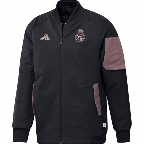 Front - Adidas Mens 2022/23 Real Madrid CF Jacket