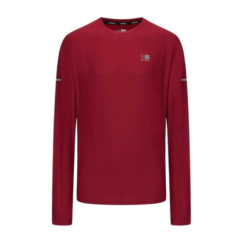 Front - Karrimor Mens Reflective Detail Long-Sleeved T-Shirt