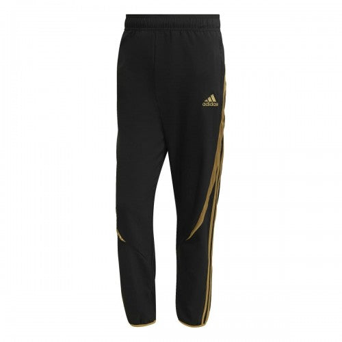 Front - Adidas Unisex Adult 2021/22 Woven Arsenal FC Training Jogging Bottoms