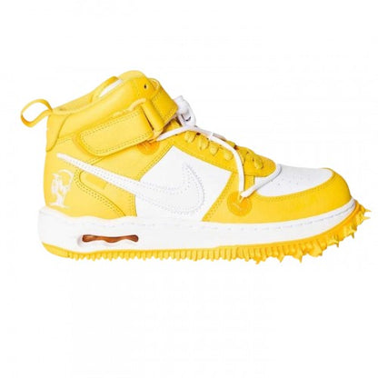 Front - Nike Unisex Adult Off White Leather High Top Trainers