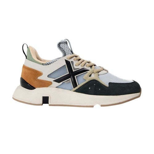 Front - Munich Mens Clik Suede Trainers