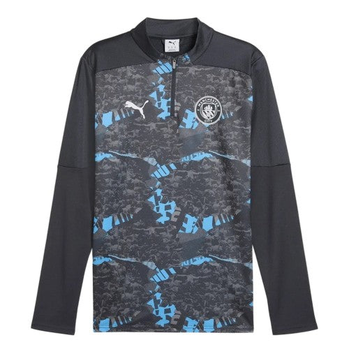 Front - Puma Childrens/Kids 2024/2025 Manchester City FC Track Top