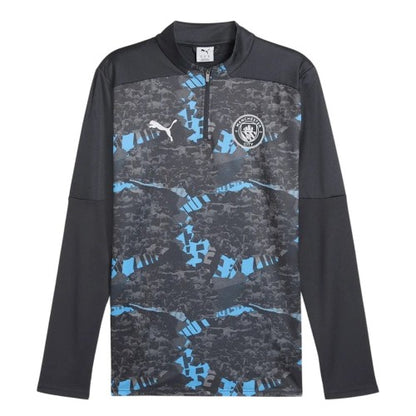 Front - Puma Childrens/Kids 2024/2025 Manchester City FC Track Top