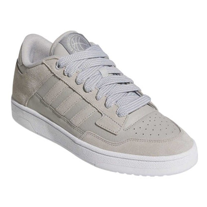 Front - Adidas Mens Rapid Court Low Trainers