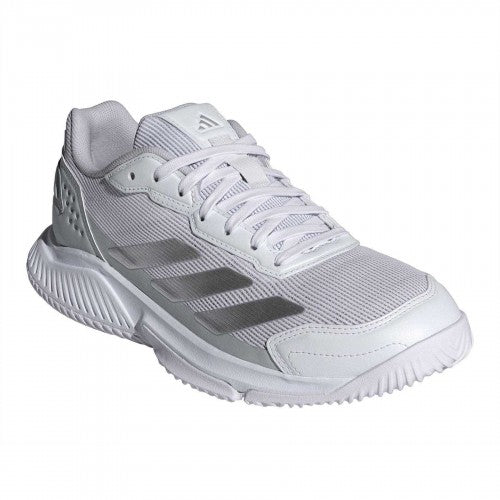 Front - Adidas Womens/Ladies Courtquick Cloudfoam Padel Shoes