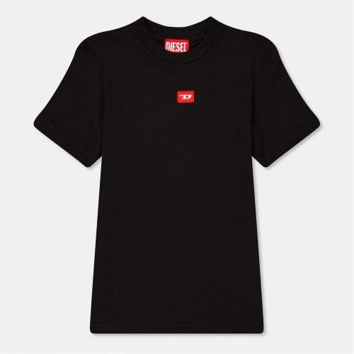 Front - Diesel Girls Diego T-Shirt
