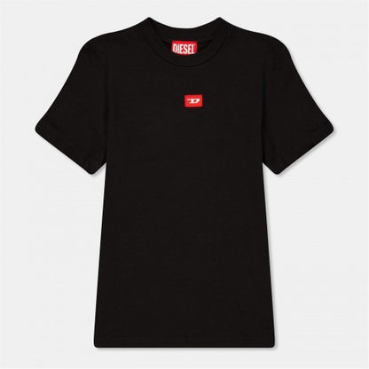 Front - Diesel Girls Diego T-Shirt