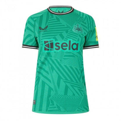 Front - Castore Womens/Ladies 2023/2024 Newcastle United FC Away Jersey