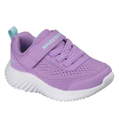 Front - Skechers Toddler Bounder Flat Trainers
