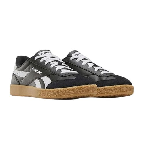 Front - Reebok Mens Smash Edge Leather Trainers