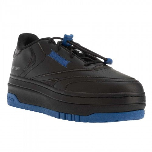 Front - Reebok Womens/Ladies Milk Makeup Club C Platform Shoes