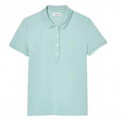 Front - Lacoste Womens/Ladies L.12.D Mini Pique Slim Polo Shirt