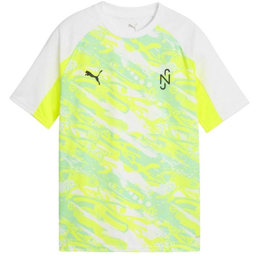 Front - Puma Boys Logo Performance T-Shirt