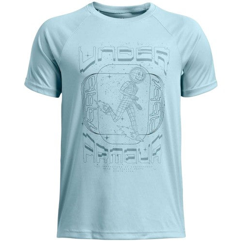 Front - Under Armour Childrens/Kids Game Day Performance Raglan T-Shirt