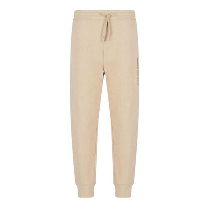 Front - Armani Exchange Mens Cotton Logo Trousers