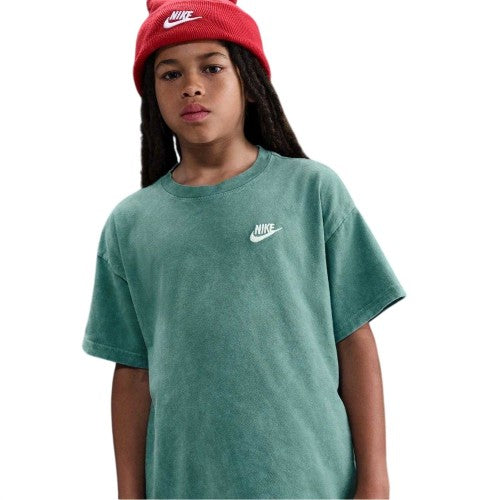 Front - Nike Childrens/Kids Crew Neck Regular T-Shirt