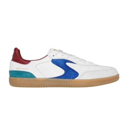 Front - Skechers Womens/Ladies Hotshot - For The Win Suede Trainers