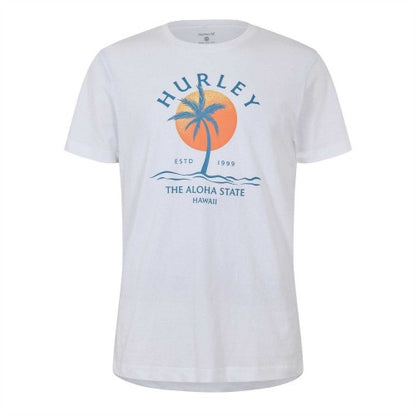 Front - Hurley Mens Hawaii T-Shirt