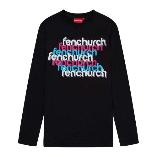 Front - Fenchurch Mens Billings Long-Sleeved T-Shirt
