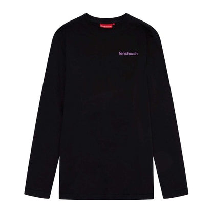 Front - Fenchurch Mens Spencer Long-Sleeved T-Shirt