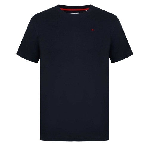 Front - Lee Cooper Mens Essentials Small Logo Crew Neck T-Shirt