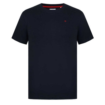 Front - Lee Cooper Mens Essentials Small Logo Crew Neck T-Shirt