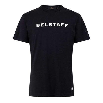 Front - Belstaff Mens Logo T-Shirt
