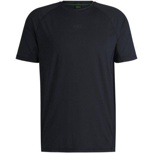 Front - Boss Mens Tonal Logo Crew Neck Raglan T-Shirt