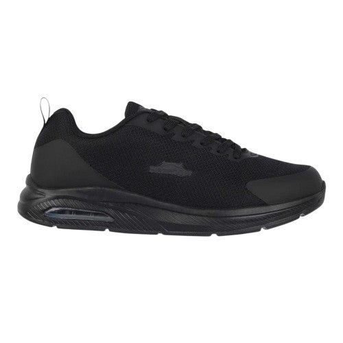 Front - Slazenger Mens Sadler Leather Running Trainers
