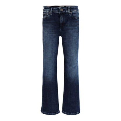 Front - Tommy Hilfiger Girls Bootcut Jeans