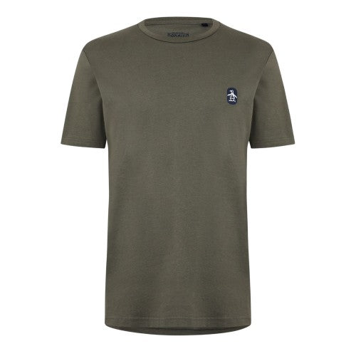 Front - Original Penguin Mens Basic Crew Neck T-Shirt