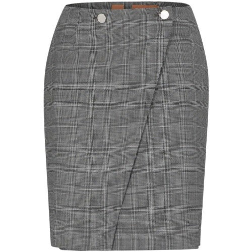 Front - Boss Womens/Ladies Vanata Plaid Skirt