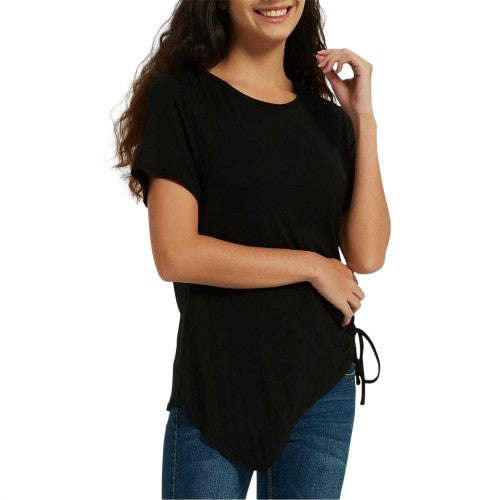 Front - Be You Womens/Ladies Polka Dot Ruched Top