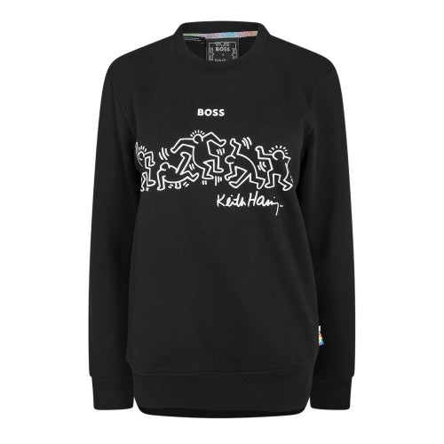 Front - Boss Womens/Ladies Keith Haring Sweatshirt