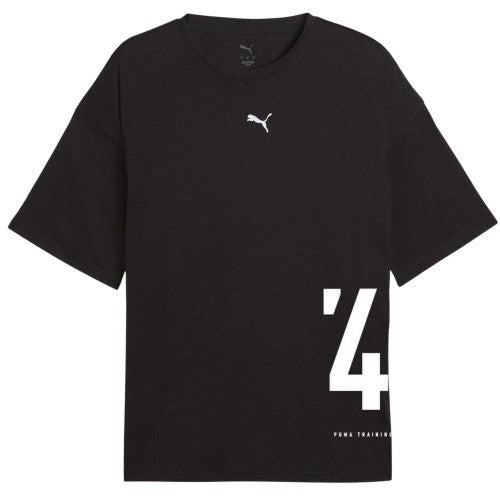 Front - Puma Unisex Adult Graphic Oversized Training T-Shirt