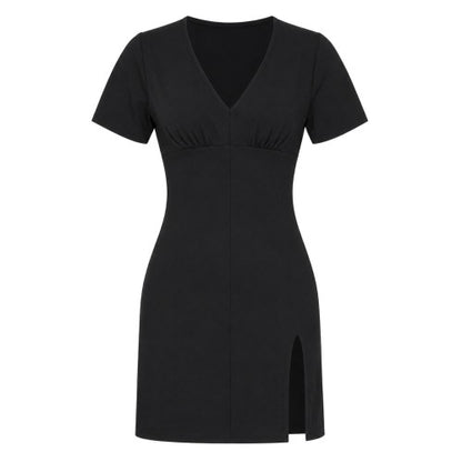 Front - Missy Empire Womens/Ladies Short-Sleeved Mini Dress