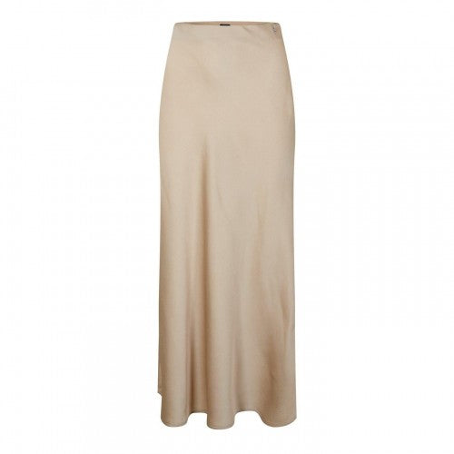 Front - Boss Womens/Ladies C Visos Satin Midi Skirt