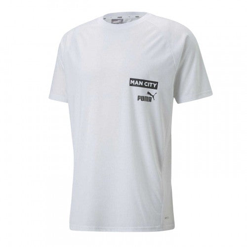 Front - Puma Mens Manchester City FC T-Shirt