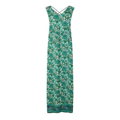 Front - Vero Moda Womens/Ladies Anna Floral V Neck Maxi Dress
